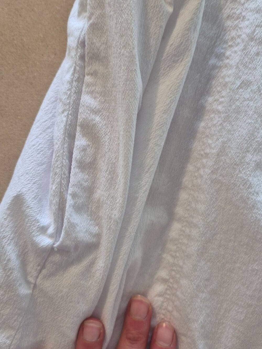 Abercrombie & Fitch White Fit & Flare Dress Womens XXL Sleeveless Open Back - Picture 4 of 11